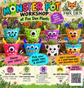 Monster Pot Paint and Plant Workshop